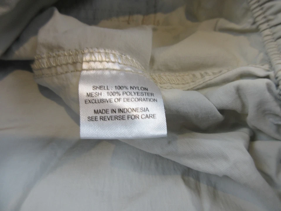 Pantalones Cortos Reel Legends Para Hombre Grandes Beige Carga Exterior Ligeros Pesca Informales Foto 3 de 4