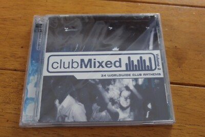 VARIOUS ARTISTS - CLUB MIXED (CD, 2 DISC) [NEW SEALED] TRANCE PROGRESSIVE HOUSE