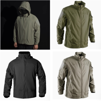 PCU L5 Tactical Nylon Outdoor Jacket Travel Hiking Hoodie Coat