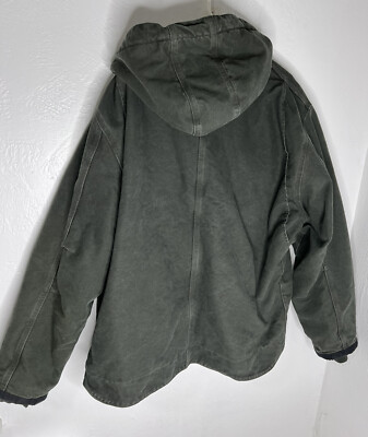 Carhartt Sandstone Sherpa Lined Hooded Jacket Size 2XL J284 MOS Moss Green | eBay Carhartt Sandstone Sherpa Lined Hooded Jacket Size 2XL J284 MOS Moss Green | eBay