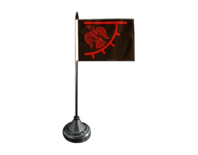 Tischflagge Wikinger Odinicraven Viking Tischfahne 10x15cm