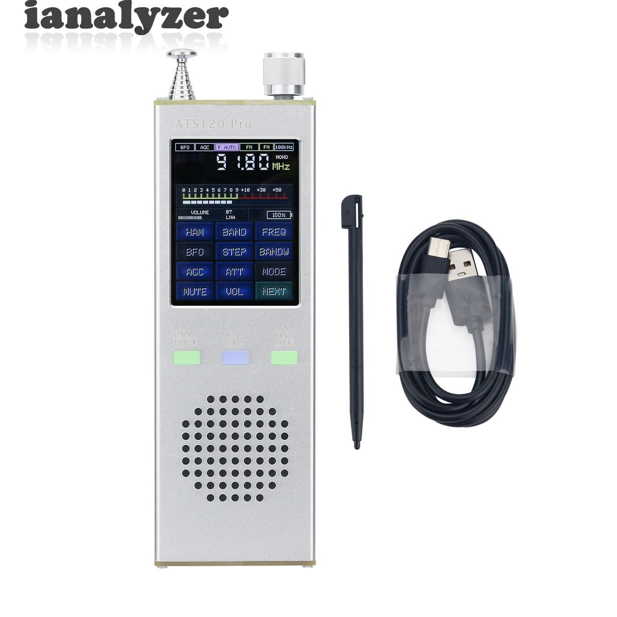 HAMGEEK ATS120-Pro Officially Licensed SI4732 Radio Receiver HAMGEEK ATS120-Pro Officially Licensed SI4732 Radio Receiver