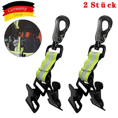 2 Stück Handschuhhalter Handschuh Clip mit Metall-Karabiner Handschuhklammer DE