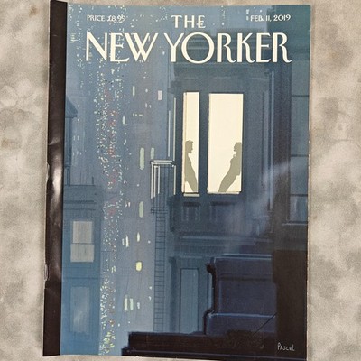 The New Yorker Magazine Feb 11 2019 Pascal Campion Love Interest Cover Issue USA