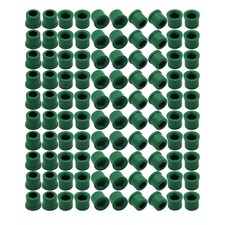 100PCS 1/4" Quick Coupler Charging Gaskets,HVAC Hose Seals, Rubber O-Ring Repair