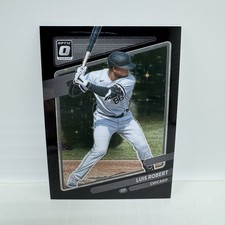 2021 Panini Donruss Optic Luis Robert Black Stars Prizm #155 Numbered /149