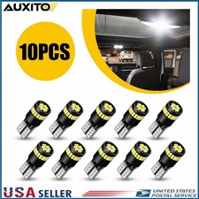 10x Auxito Super Bright Canbus T10 194 168 Led Light Bulb Xenon White Smd 2825 E 10x Auxito Super Bright Canbus T10 194 168 Led Light Bulb Xenon White Smd 2825 E