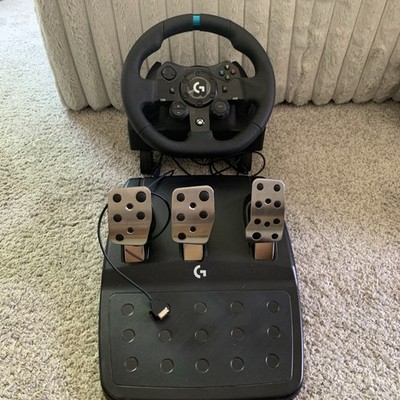 Logitech G923 TRUEFORCE Racing Wheel and Pedals for XBOX - Black