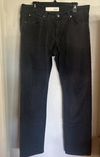Rustic Dime Slim Fit Men Dark Wash Denim Jeans Made In USA Streetwear 34