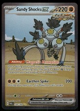 Sandy Shocks ex 250/182 Special Illustration Rare Paradox Rift Pokemon Holo NM on eBay