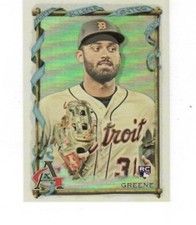 2023 Allen and Ginter Silver Portrait #44 Riley Greene RC - Rookie Card ID:62476