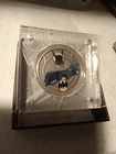 2021 DC Comics Silver 1997 Batman Batmobile Colorized Coin in Thick Glass SEALED
