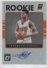 2016 Donruss Optic Rookie Signatures Holo Silver Prizm Marquese Chriss Auto 1e5
