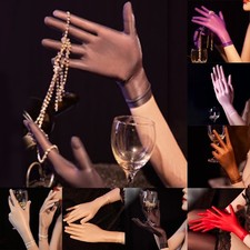 Comfy Fashion Gloves Finger Pantyhose Dancing Driving Ultrathin Solid Color