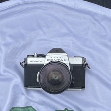Pentax Spotmatic SP II SLR Film Camera Black Silver 35mm Vintage Japan