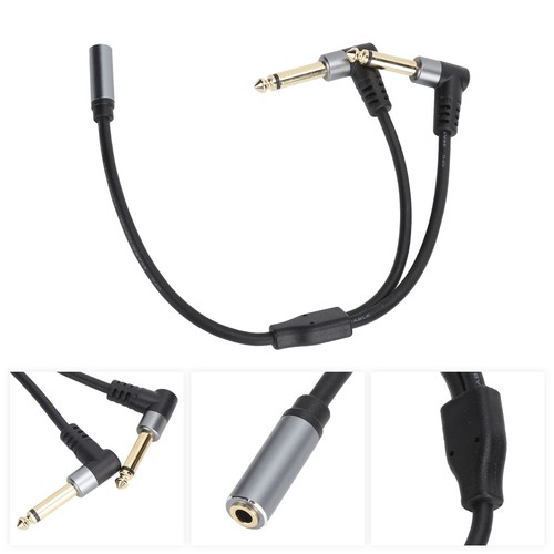 3.5mm Female To 6.35mm Male Adapter Cable Stereo Converter Cable For Mi CB - Afbeelding 12 van 22