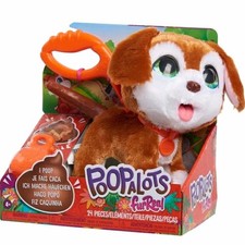 FurReal Poop A Lots Puppy Interactive WALKS WAGS TAIL Poopalots Plush Dog   NEW