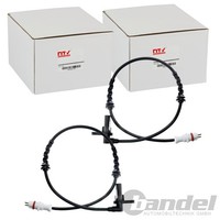2X NTY ABS-SENSOR Raddrehzal Vorne Passend FüR Renault Clio Modus | HCA-RE-000