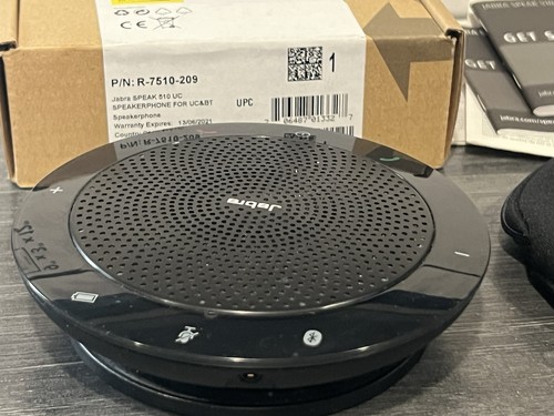 Jabra Speak 510 UC Portable USB Bluetooth Audio Conferencing Speaker (7510-209) - 第 3/3 張圖片