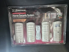 Emerson Home Security System SMA0415P 2 Alarms, Motion Detector and Siren NEW 