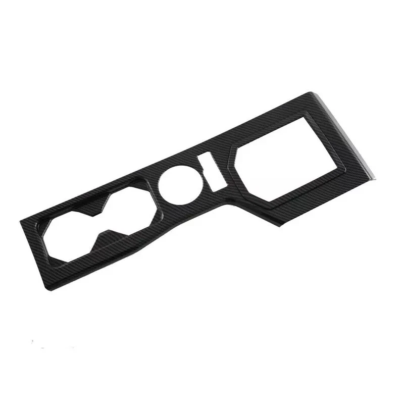 Carbon Fiber Gear Shift Panel Cover For 2024 Mitsubishi Triton MV Accessories - image 2 of 4