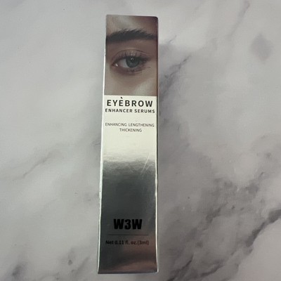 BRAND NEW W3W EYEBROW GROWTH SERUM LENGTHEN THICKER STRENGTHEN SEALED 