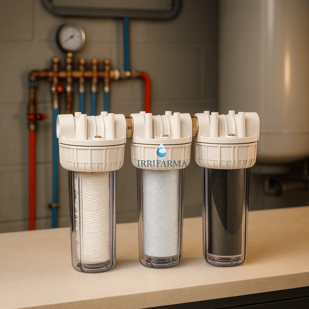 Depuratore Acqua Rubinetto Filtro Acqua Naturewater 3 Stadi - Per - Foto 3