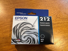 Genuine Epson 212 Standard Ink Cartridge Black EXP 2027 