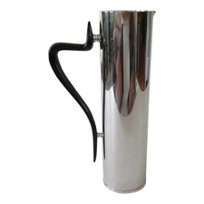 Vintage Circa 1959 Mid-Century Silver-Plate Cocktail Pitcher by D. H.