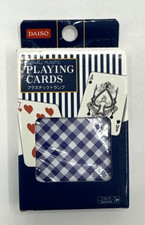 Carte da gioco Daiso tutte in plastica nuove con scatola mazzo Japan Go Fish Poker Party Games