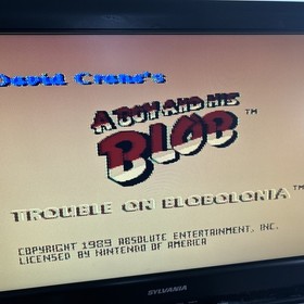 Nintendo Nes game bundle lot-A Boy And His Blob RollerBall Track And Field ll