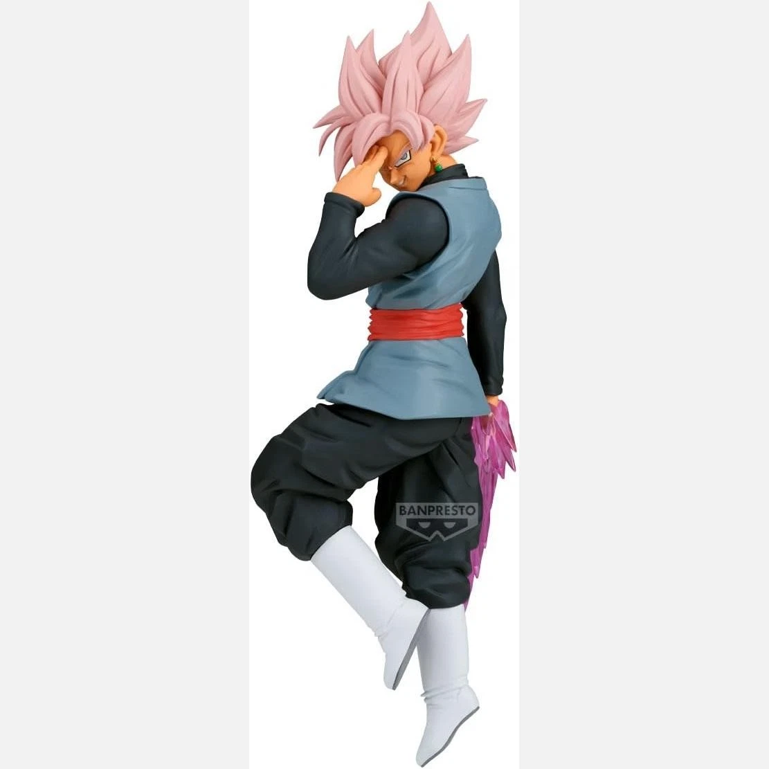 DRAGON BALL BANPRESTO Figura GOKU Super Saiyan Black Rose 20 cm MATCH MAKERS
