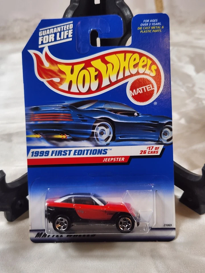 1999 Hot Wheels Jeepster #922 [Red] 1999 First Editions 17/26  - Image 2 of 4