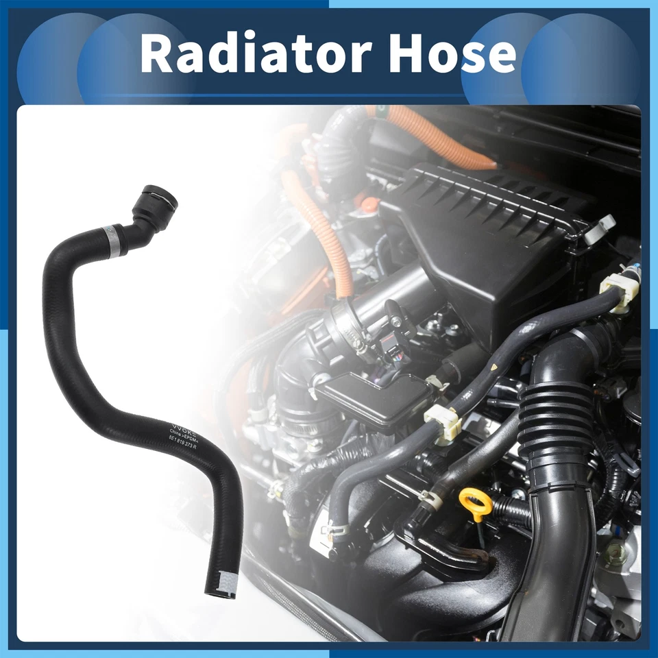 Mangueira de radiador para Audi A4 Avant Wagon 4 portas 1.8L 04-05 No.8E1819373R preta - Imagem 2 de 4