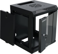 10 Inch Mini Network Rack Cabinet - 6U Vented...