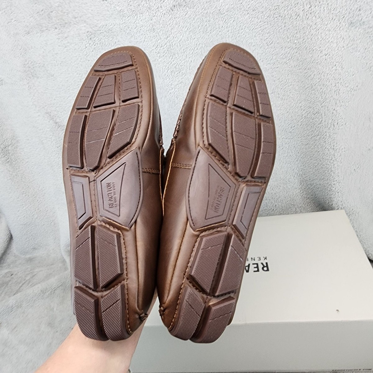 Kenneth Cole Shoes Mens Size 9 Reaction Lyon Bit Driver Brown Loafer *NWT* Amazon.com | Kenneth Cole Reaction Men main image 2