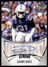 2021 Leaf Draft XRC Autograph Shawn Davis #BA-SD1 Florida Gators Football Rookie