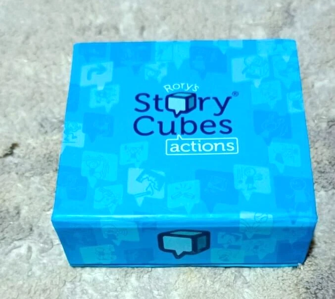 Rory's Story Cubes  ACTIONS Edition  Creative Imagination Story Telling Dice Gam - Image 2 of 4