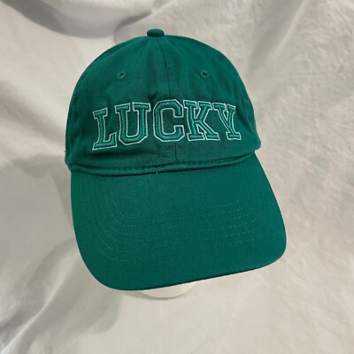 Wild Clover Lucky Hat ☘️ Green Ball Cap One Size 100% Cotton Snapback St  Patrick