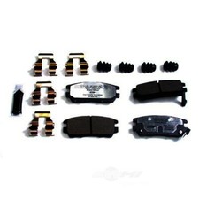 VGX MF567K Disc Brake Pad-Semi-Metallic Pad Kit with Hardware Rear