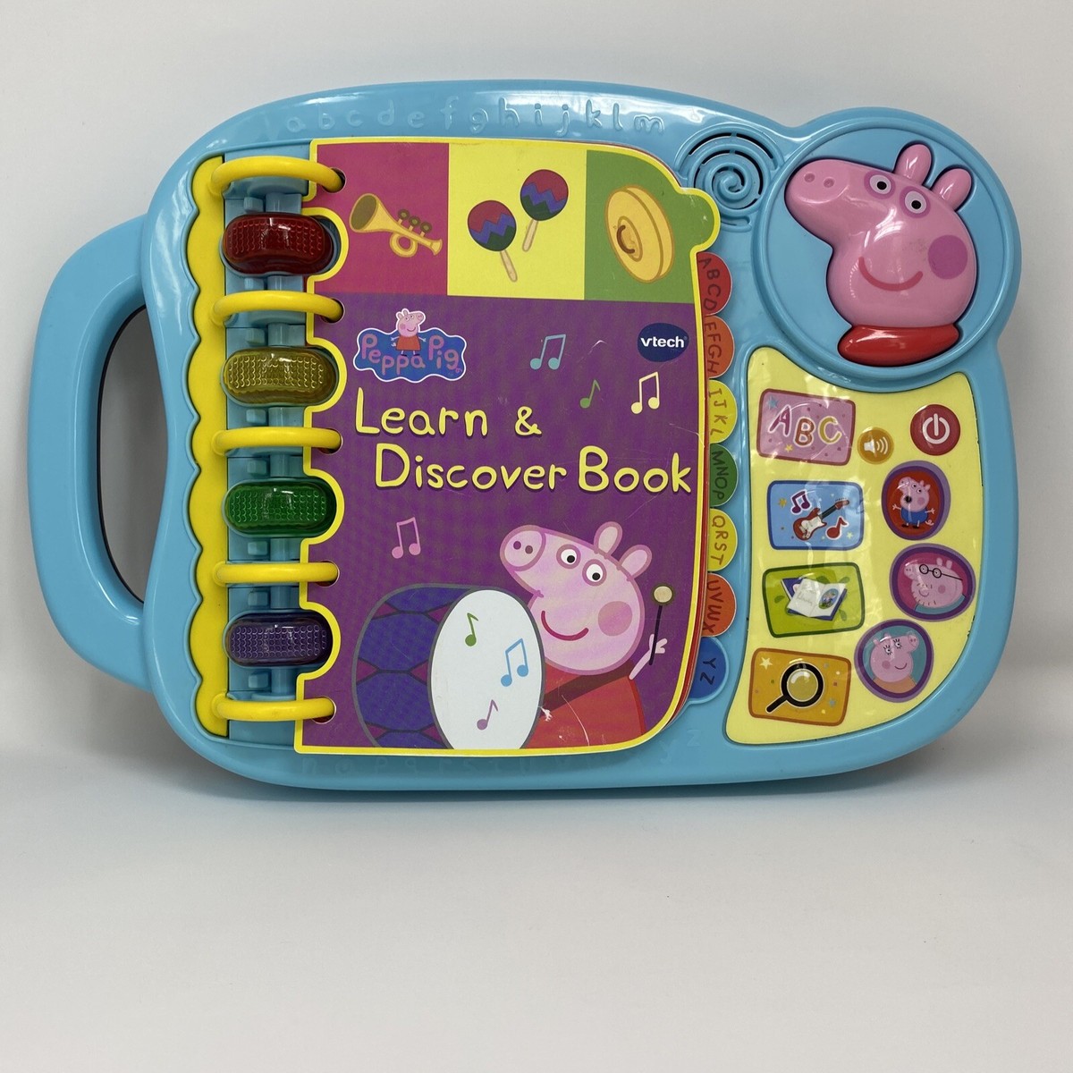 VTech Peppa Pig Learn & Discover Book – Interactive Educational Toy With Lights & Sounds