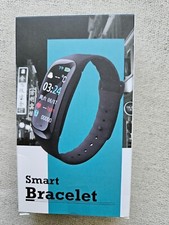 Smart Bracelet in Black Activity Tracker New in Box