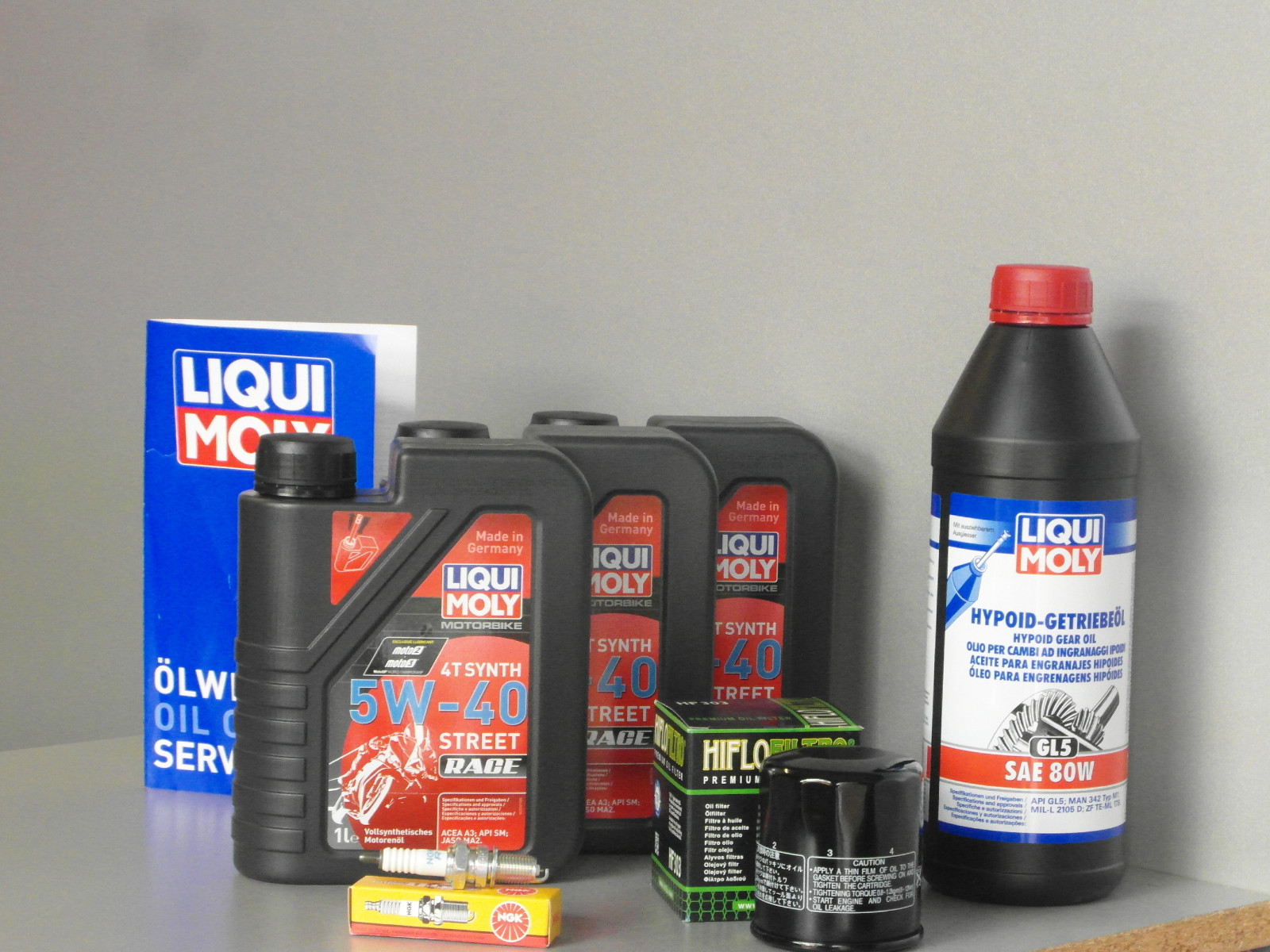 Maintenance Set Yamaha YXR 660 Rhino Inspection Oil Filter Spark Plug Service