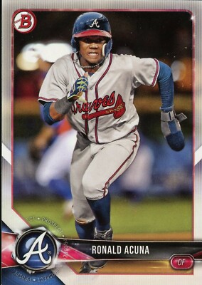 2018 Bowman Ronald Acuna Jr. #BP1 Prospect