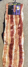Halloween Slice Bacon Adult Costume Strip Food Meat One Size New Piece Unisex