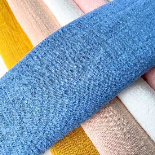 Pure Cotton Clothes Natural Organic Linen Fabric Flax DIY Material - Multicolor - Picture 6 of 42