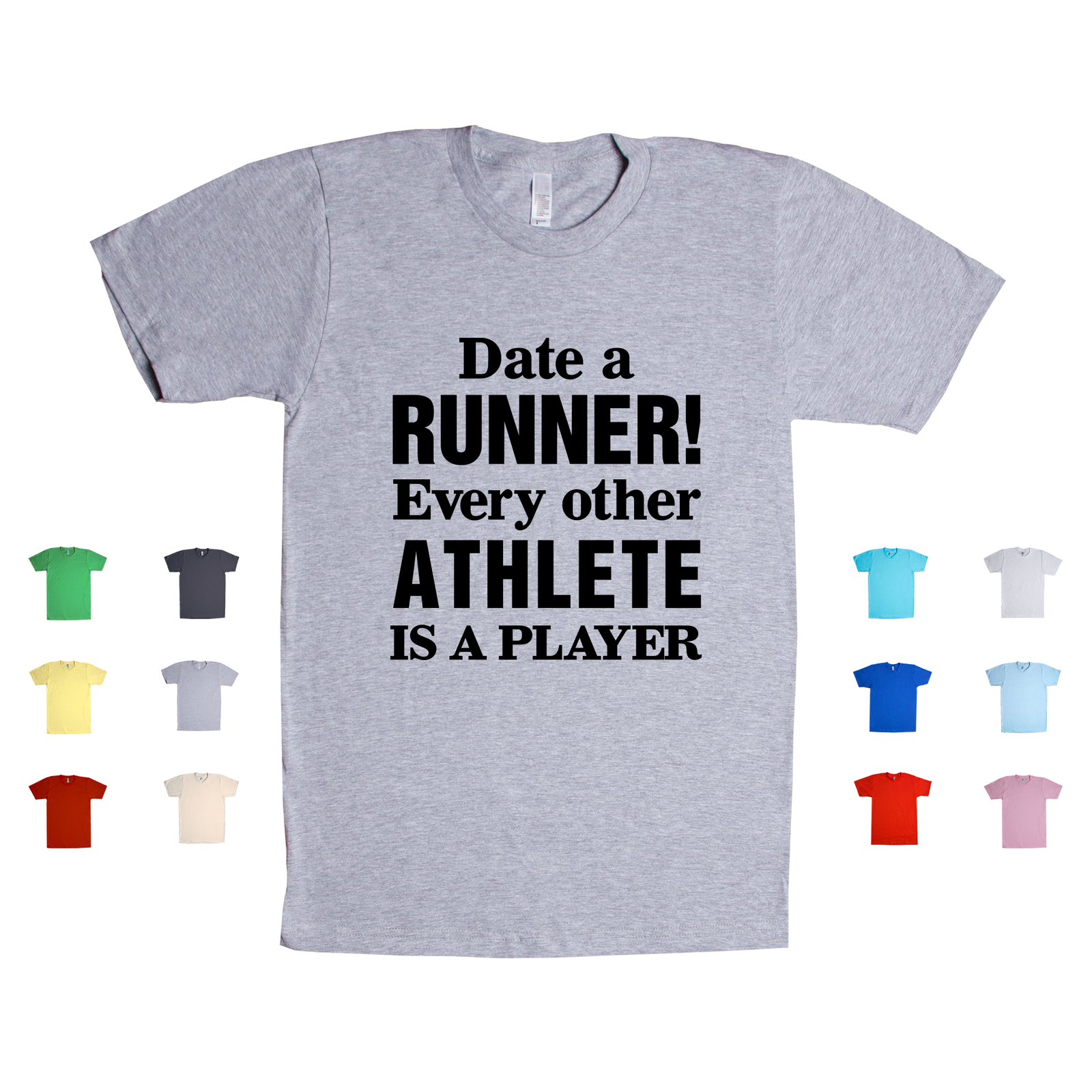 ALTRA Data A Runner! T shirt unisex ogni altro atleta è un giocatore maratona fitness