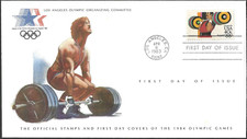 U.S.A.     Olympic Los Angeles Ca.    1983  First Day Cover