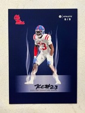 KHARI COLEMAN 2024 ONIT Ole Miss Football On Card 9 Series AUTO # 6/9 *Read*