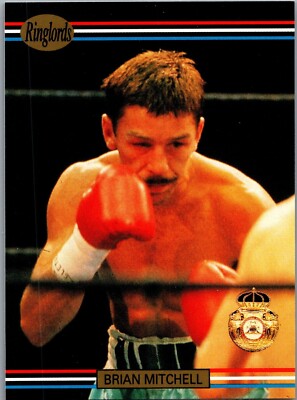 1991 Ringlords Boxing- #36 Brian Mitchell